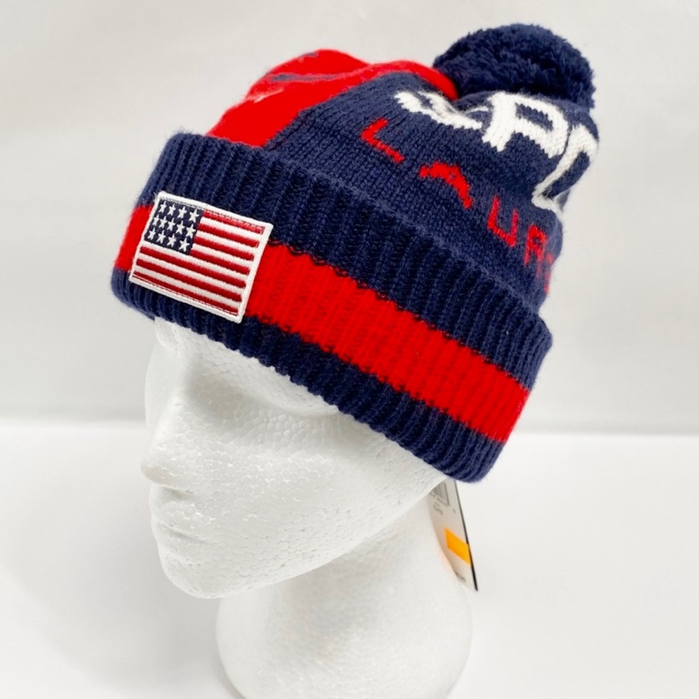 POLO RALPH LAUREN Polo Sport Knit Pom-Pom Hat - Picture 9 of 11